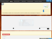 Tablet Screenshot of huatulcosalvaje.com